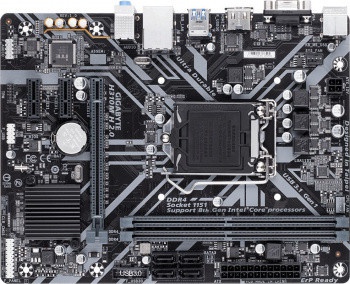 32524 Мат.плата Soc-1151v2 Gigabyte H310M H 2.0 Intel H310 2xDDR4 mATX AC`97 8ch(7.1) GbLAN+VGA+HDMI (Материнские платы / Компьютеры, комплектующие) - It-monolit: компьютеры, и комплектующие.