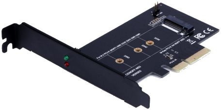 32372 Адаптер PCI-E M.2 NGFF for SSD (ASIA PCIE M2 NGFF M-KEY) для SSD M2 PCIEx4 (x2) (Контроллеры / Периферия и аксессуары) - It-monolit: компьютеры, и комплектующие.