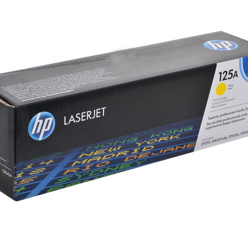 9990 Картридж HP CB542A желтый 125A для CP1215/1515/1518/CM1312, 1400 стр. (Картриджи, тонеры, фотобарабаны / Оргтехника, расходные материалы) - It-monolit: компьютеры, и комплектующие.