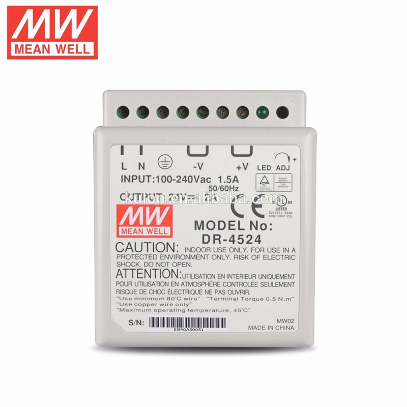 18565 Блок питания DR-4524, 45W, 24V/2A, 85-264VAC/120-370VDC (Промышленное оборудование / Промышленное оборудование) - It-monolit: компьютеры, и комплектующие.